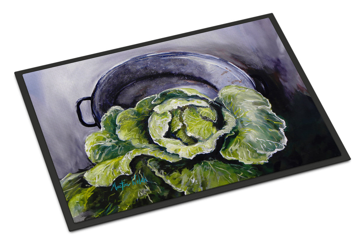 Home Grown In Plaquemines Parish Cabbage Doormat